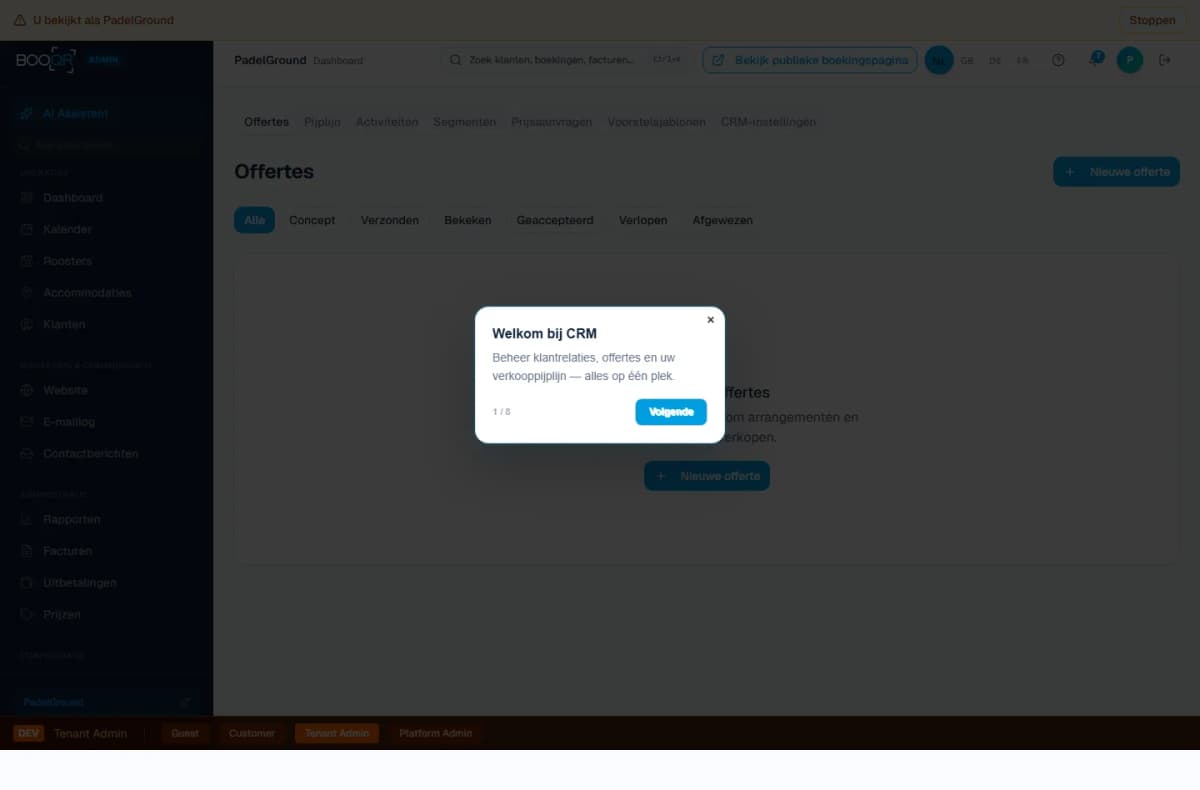Staff and team management