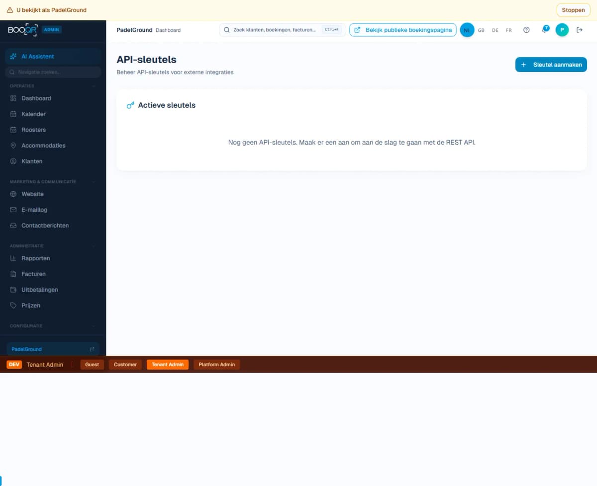 Portail de documentation API